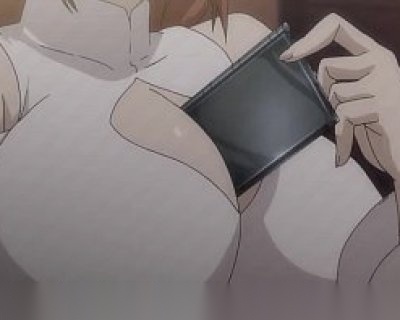 A babe with a big ass holds a cell phone.