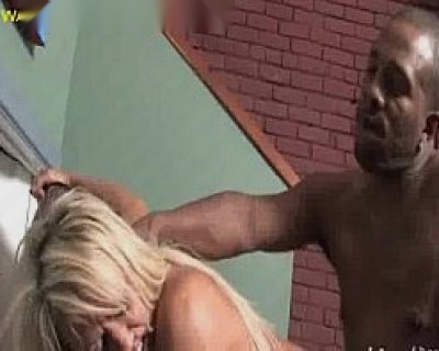 Blonde Mom Gets Pounded by Fat Black Dick