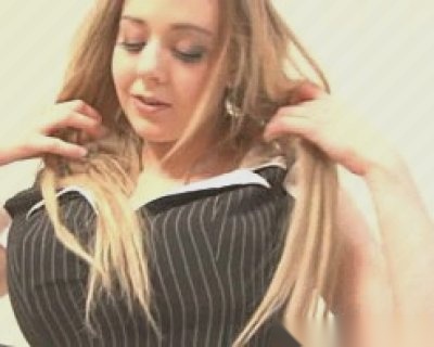 Blond Bitch Exposes Her Dirty Titties.