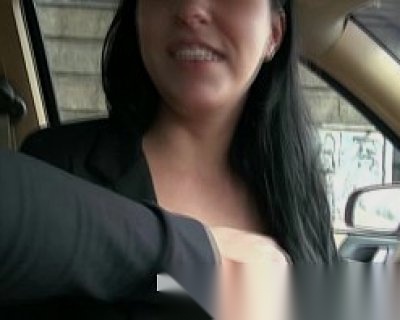 pulled female taxi
