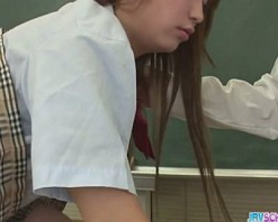 Two Guys Fuck Sana Anjus Tight Holes In Classroom.