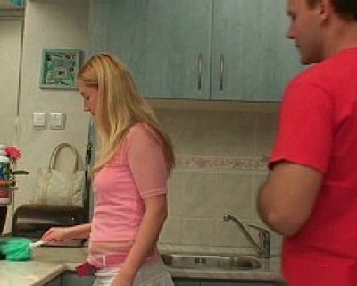Busted! babe caught stealing from counter Older babe Fun