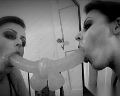 Slut Sophie Stuffs Her Mouth With A Big Dildo Sophie Dee Sophie Dee VNA