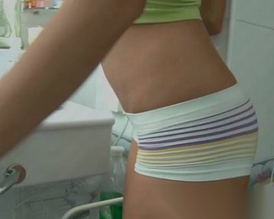 stunning teen blonde gets
