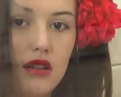 A Girl with Red Lipstick 18Magazine Felicity Fey