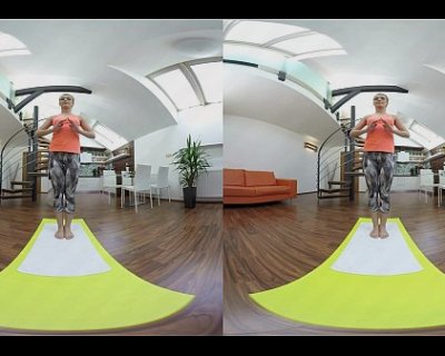 Alexis Crystal enjoys VR yoga and voyeur sex Reality Lovers