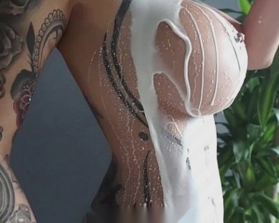 Anna Bell gets creamed Anna Bell Peaks
