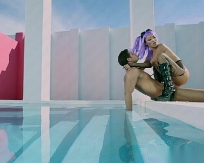 smalltitted cosplay asian fucked outdoors