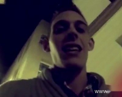 Young fucker smiles at camera X Deluxe Chris Diamond