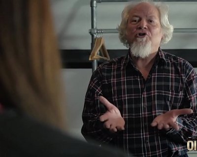 grandpa fucks a beautiful y pussy