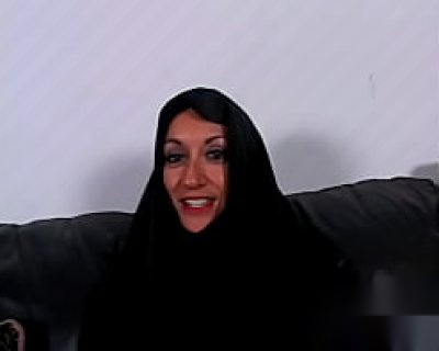 Arab Milf Smiles for Street Hotties Time