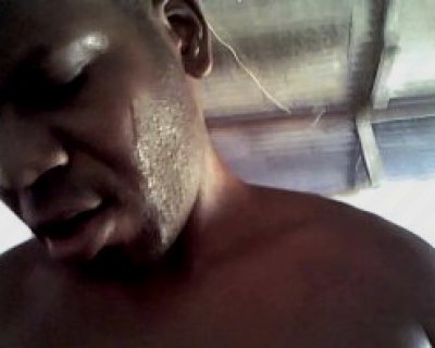 Ju Policarpo showing a very close up of his hairy chest.