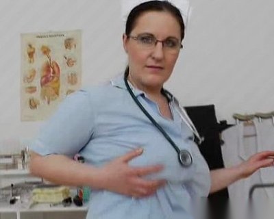 huge breasted older medic