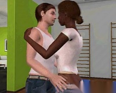 Foxy 3d Cartoon Ebony Honey Getting Fucked Hard