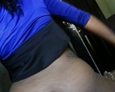 Curvy girl with tattoo dancing Universal919