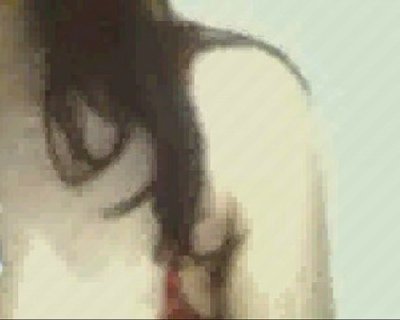 hot brunette toying