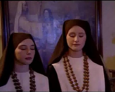 Two Nuns Get Ready To Do It.