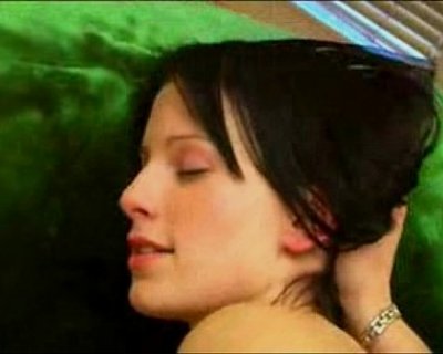 Sleeping slut with Dark Hair