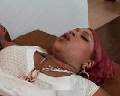 Black girl laying on bed Pinky XXX