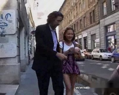 Babe on street Afrodite Night