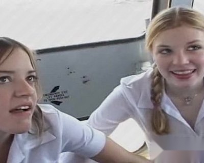 cum guzzling teens get a facial