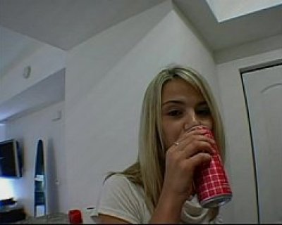Ashlyn Brook Taking A Drink Ashlynn Brooke