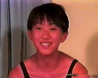 Smiling Asian Teen