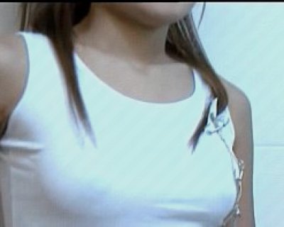 cute girl masturbates