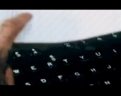 The Finger of A bimbo Pressing White Paper