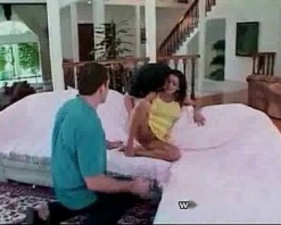 The man on the floor is a porn star.