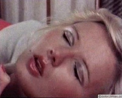 A pretty blonde whore sleeping. That is all.