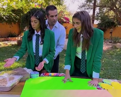 Uniformed Teens in a Free Pussy Stand: Selina Bentz, Sona Bella, Donnie Rock Ignored at University