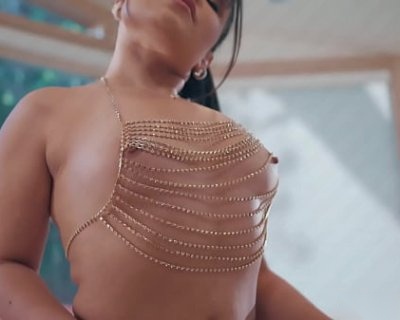 Latina Shemalet Eva Maxim & Tattooed Summer Col Dominate Couch with Intense Fuck Fest