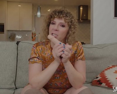 Blonde Bouncing Ass Sara Jay Climaxes with Her Smallest Toy