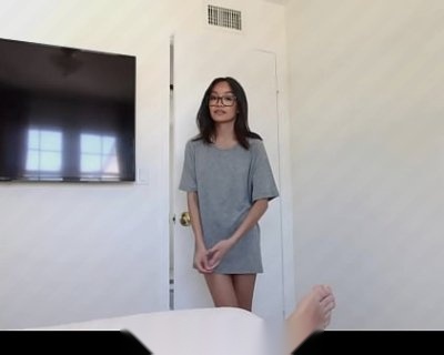 Stepdaughter Jade Kimiko Teases Dad Billy's Cock, Asking If Her Pussy Looks Normal & Begging Him to Cum Inside Her! - Dadbangsme