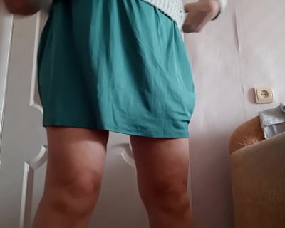 Hot Teacher Caught Masturbating Under Skirt: Secret Lesbian Orgasm Revealed