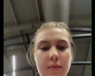 Teen Jucielussie1: Hardcore Gym Workout & Pussy Fucking Fantasy