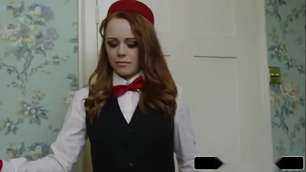 Scorching British Redheads Jasmine James &amp; Ella Hughes in a Hotel Room FFM Threesome with Danny D