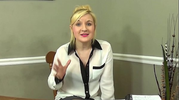 Fifi Foxx's Bold Job Interview Blowjob: Deep Throating the Boss