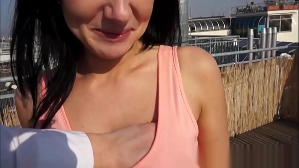 Publick Pickups - Enza: Teen Blonde's Flashy Sextape Adventure