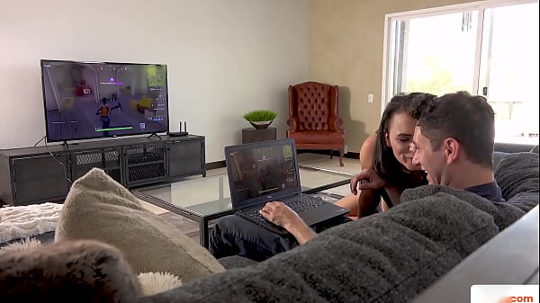 Reagan Foxx, MILF Stepmom, Stuns Stepson's Girlfriend with Epic Filf Encounter