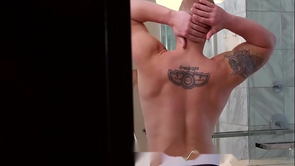 ShowerBait: Brendan Patrick &amp; Leo Luckett Tie Up for Hot Fetish Shower Sex